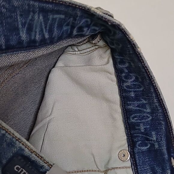 NEW 27 CoH REVOLVE ROCKET CROP VINTAGE RAW DISTRESSED JEANS CITIZENS OF HUMANITY - Picture 15 of 16